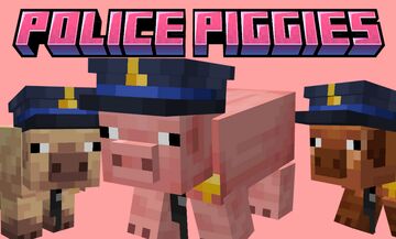 Police Piggies (request) Minecraft Texture Pack