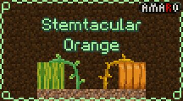 Stemtacular Orange Minecraft Texture Pack
