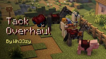 Wh33zy's Tack Overhaul - Remodeled saddles & mount chests Minecraft Texture Pack