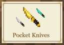 Pocket knives Minecraft Texture Pack