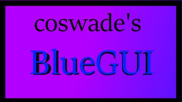 coswade's BlueGUI Minecraft Texture Pack