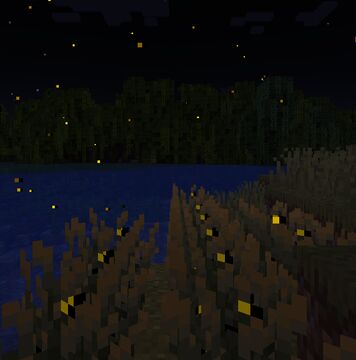 2 pixel fireflies Minecraft Texture Pack