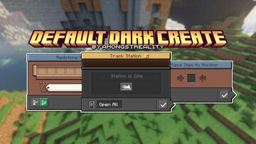 Default Dark Create Minecraft Texture Pack
