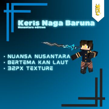Keris Naga Baruna || 3D Model Minecraft Minecraft Texture Pack
