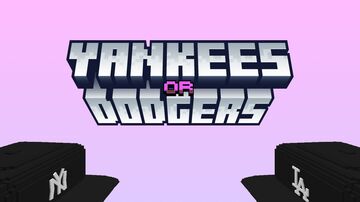 NY Yankees and LA Dodgers Baseball Caps CIT NO OPTIFINE! Minecraft Texture Pack