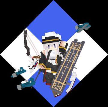 (Figura mod) Azur lane - Enterprise v6 Minecraft Texture Pack