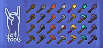 Yeti's Tools 1.21.8 & 25w31a Minecraft Texture Pack
