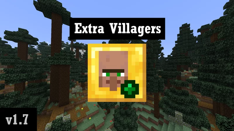 Extra Villagers v1.7 (Optifine / ETF)