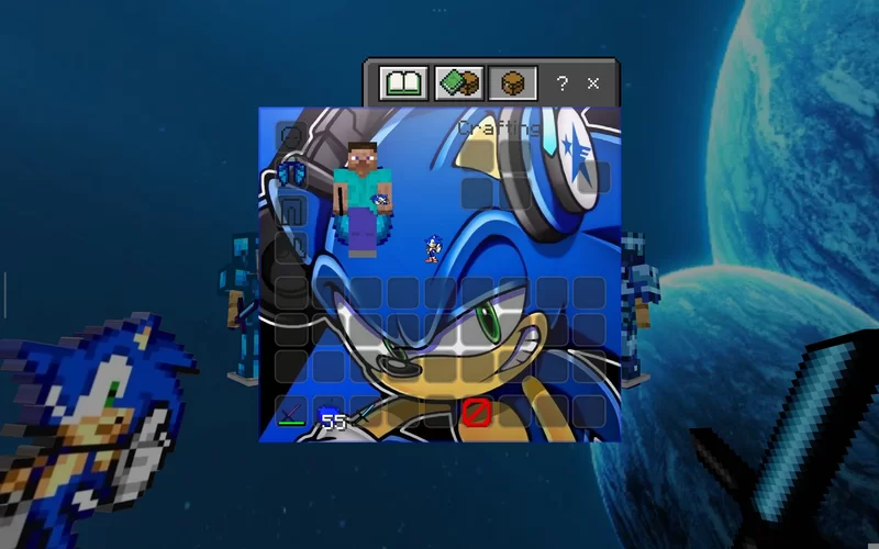 SonicCraft Bedrock PvP Pack🔵 Minecraft Texture Pack
