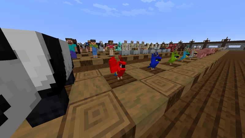 angry birds ear meme parrot Minecraft Texture Pack