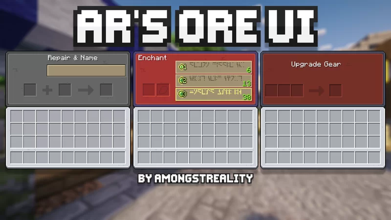 AR's Ore UI Minecraft Texture Pack