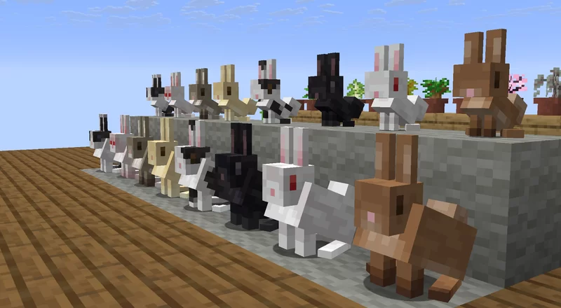 Oaks Better Bunnies Minecraft Texture Pack