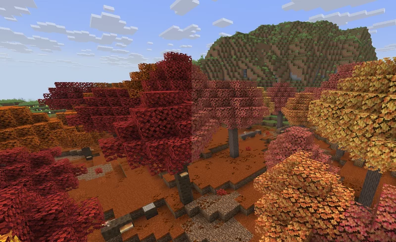 Poplar into maple Minecraft Texture Pack