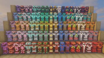 Glowing Trim Armors [1.16-1.21.11] Minecraft Texture Pack