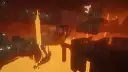 A ghast searching for players.