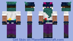 Twitight Steve (Hydra) Minecraft Skin