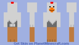 Chicken Rudy V1 Minecraft Skin