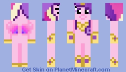 Princess Cadence cute pony Minecraft Skin