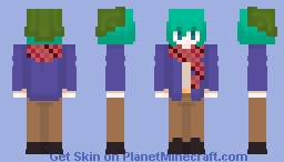 Sou Hiyori / Shin Tsukimi // YTTD Minecraft Skin