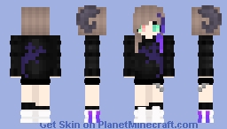 My oc Luna Minecraft Skin