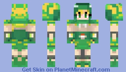 Chill Green Hoodie Minecraft Skin