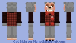 Rolfe Dewolfe The Rock-Afire Explosion Minecraft Skin