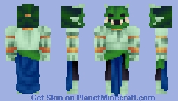 Green Oni | MassiveLooks FTU Minecraft Skin