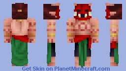 Red Oni | MassiveLooks FTU Minecraft Skin