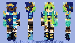 gemini girl (zodiac) ⭐ Minecraft Skin