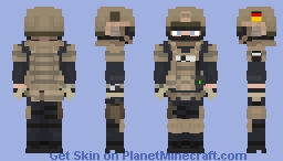 GSG-9 Operator Minecraft Skin