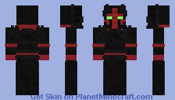 Sutekh (Glowing eyes) Minecraft Skin