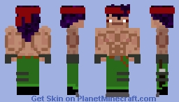 Minecraft Guerilla Fighter Minecraft Skin