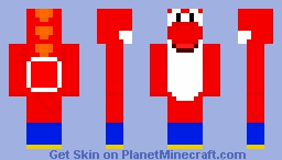 red yoshi Minecraft Skin