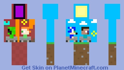minecraft in sonic racing crossworlds (pixel art) Minecraft Skin