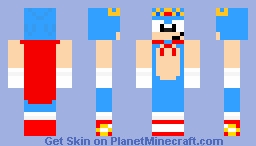 birthday classic sonic Minecraft Skin