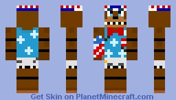 firework freddy Minecraft Skin