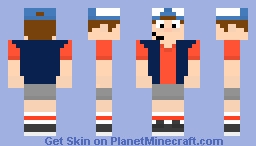 dipper pines Minecraft Skin