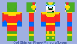 zonic the zone cop (archie comics) Minecraft Skin