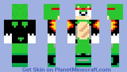 scourge the hedgehog v2 Minecraft Skin