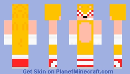 super sonic (sonic the comic) Minecraft Skin