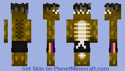 Crocodile sweat Minecraft Skin