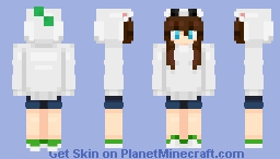 Dead3nd3R hoodie girl Minecraft Skin