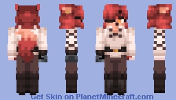 Foxy The Pirate [FNIA JRH] Minecraft Skin