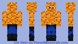 The Thing | Benjamin Grimm (Marvel MC) Minecraft Skin