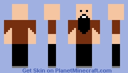 Notch i think Minecraft Skin