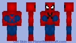 The Amazing Spider-Man (Marvel MC) Minecraft Skin
