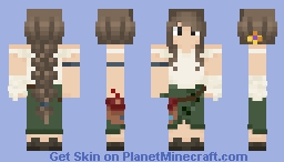 Moss Witch Minecraft Skin