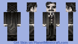 Edgar Allan Poe Minecraft Skin