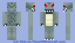 Crocodile Kaiju Minecraft Skin