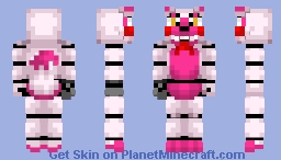 Adventure funtime foxy Minecraft Skin